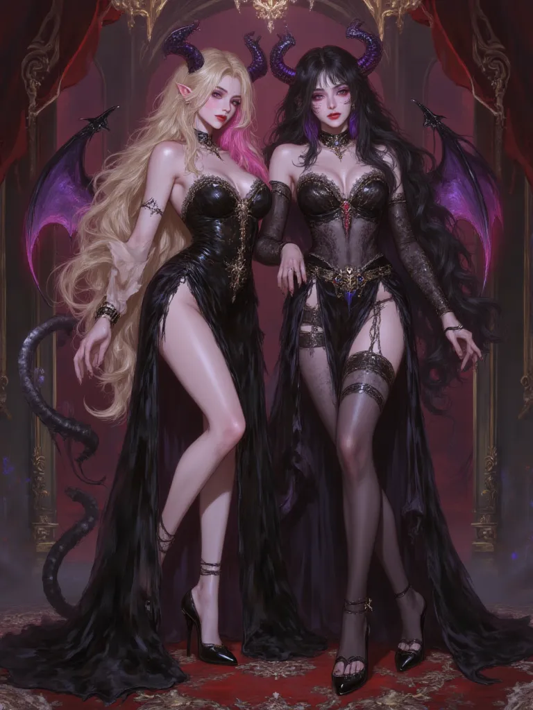 Thumbnail of Ella and Bella, The Demoness Sisters