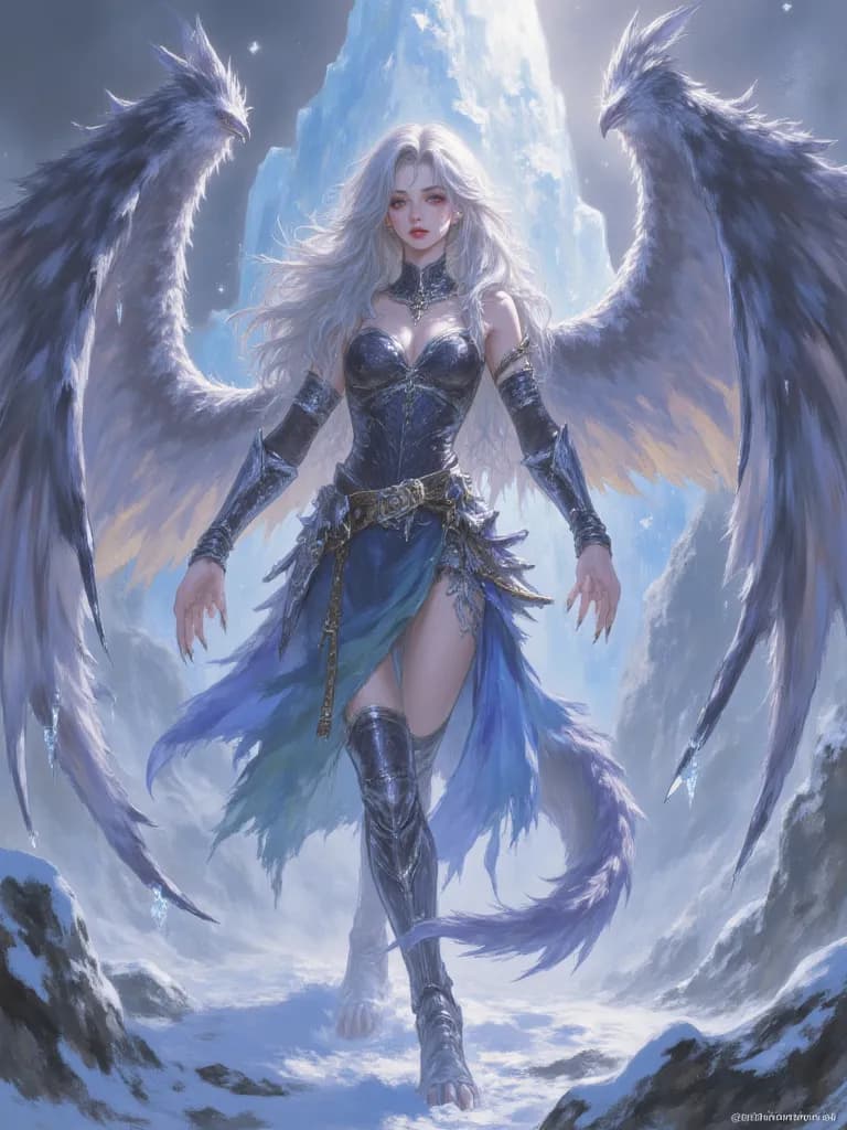 Thumbnail of Cryosara, The Glacial Matriarchzi🦖🐲❄️