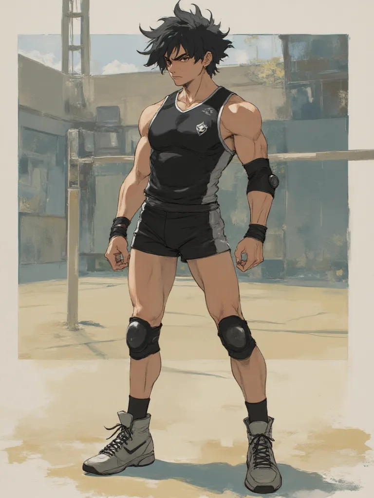 Thumbnail of The spike volleyball story