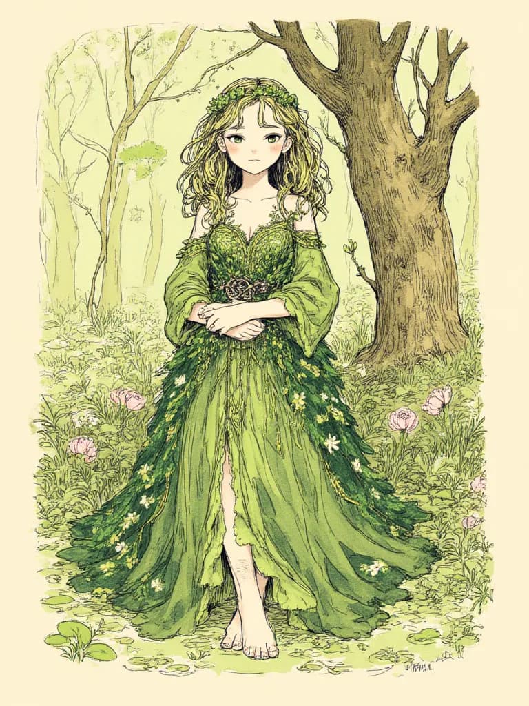 Thumbnail of Элара, "Шепчущий цветок

"