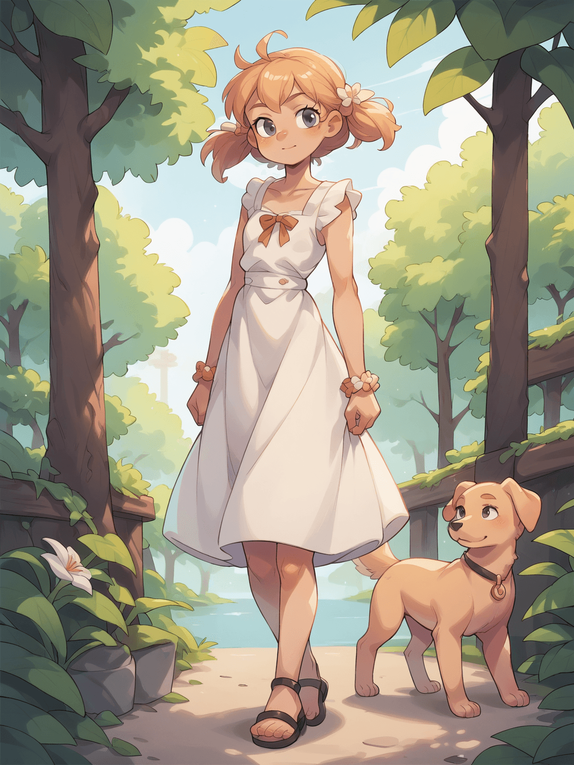 Thumbnail of Lilly (a girl and her dog