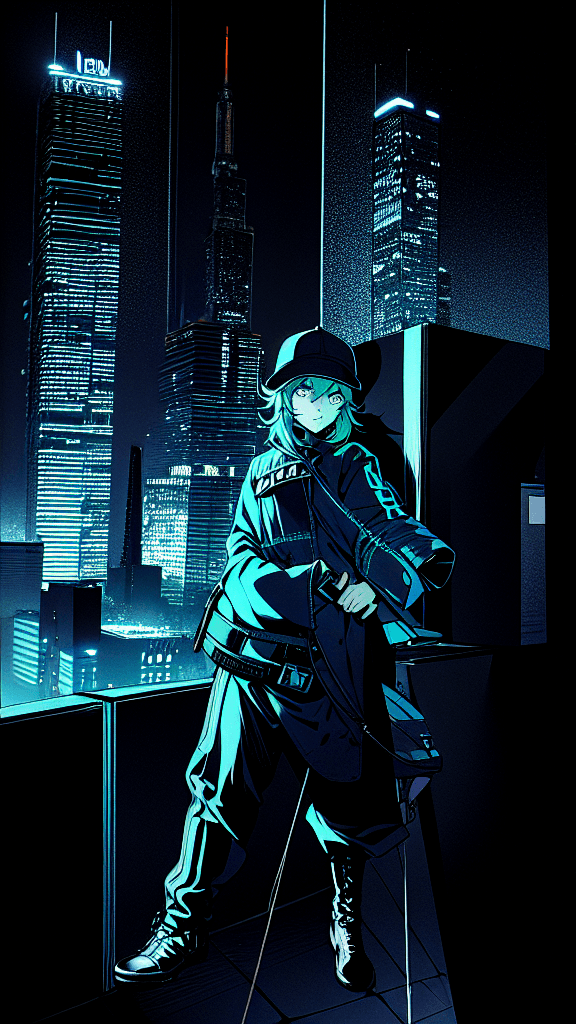 Thumbnail of Lena Kuro: The Cyberpunk Vigilante