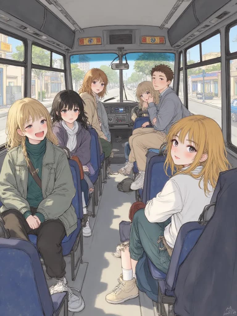 Thumbnail of Car ride with your 5 girlfriends