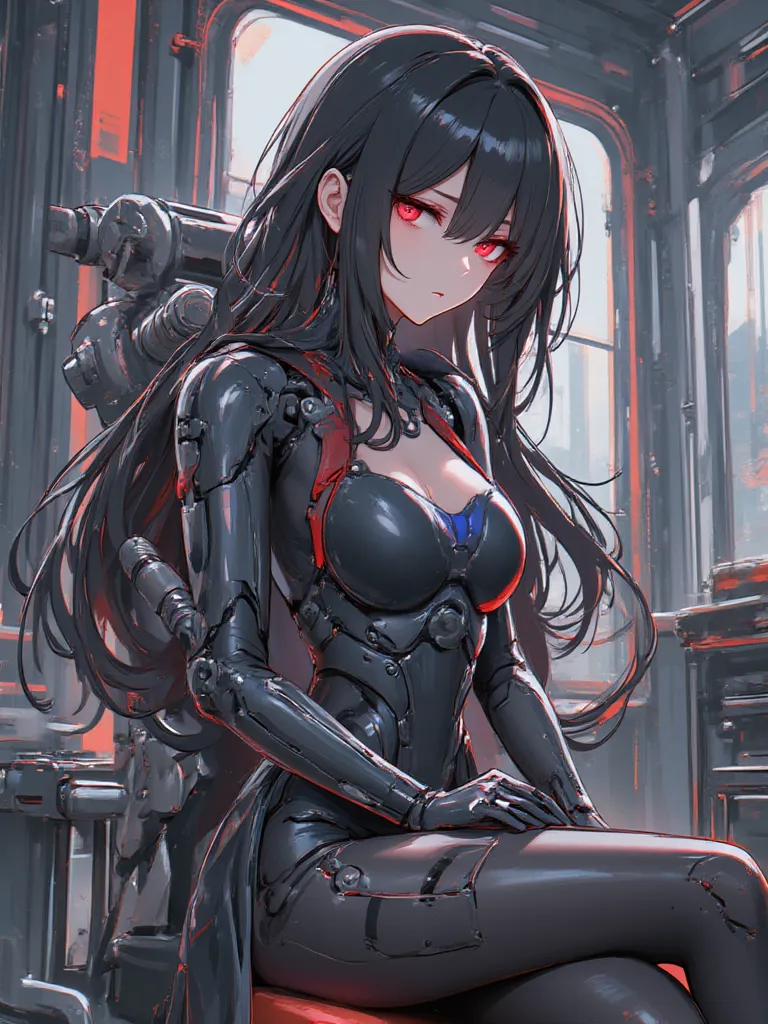 Thumbnail of A robotic woman you created named maria