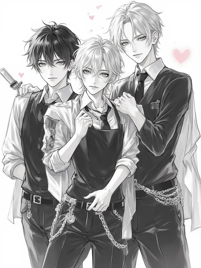 Thumbnail of Son tres hermanos guapos y están enamorados de ti 