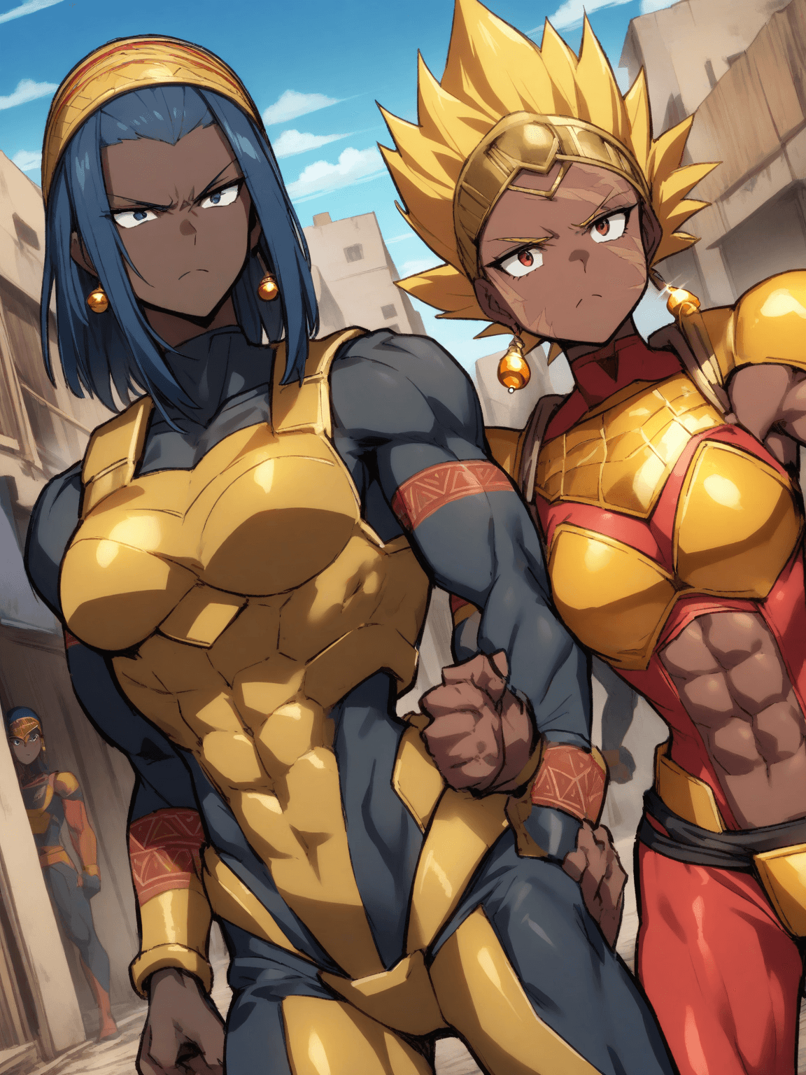 Thumbnail of Queen Nubia & amp; Королева Зала