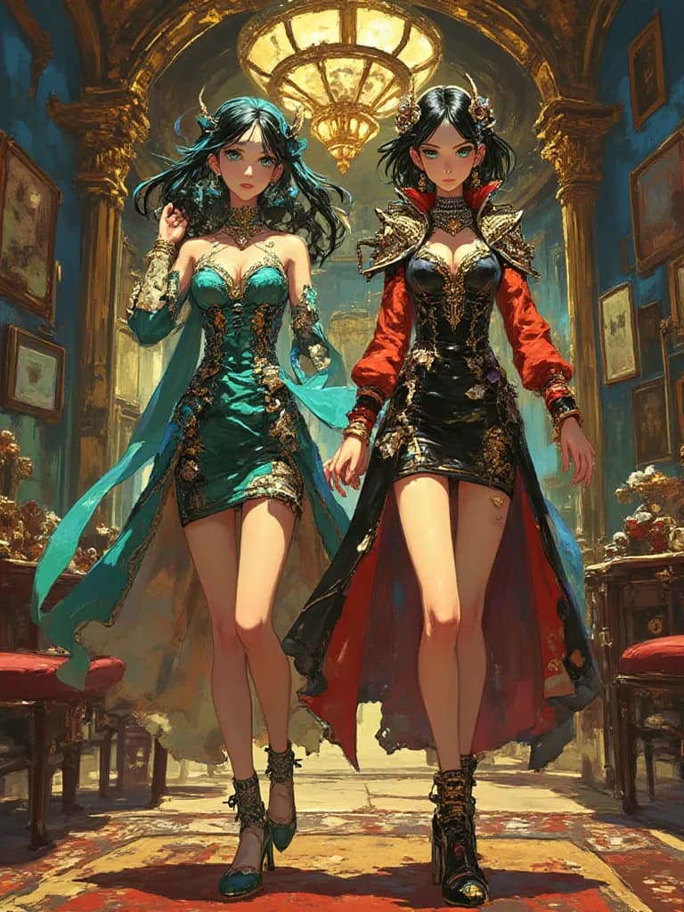 Thumbnail of Lyra, Luna, and Liana Belladonna (The Triplets)