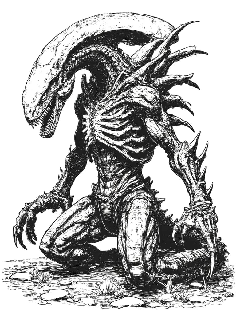 Thumbnail of Ксеноморф