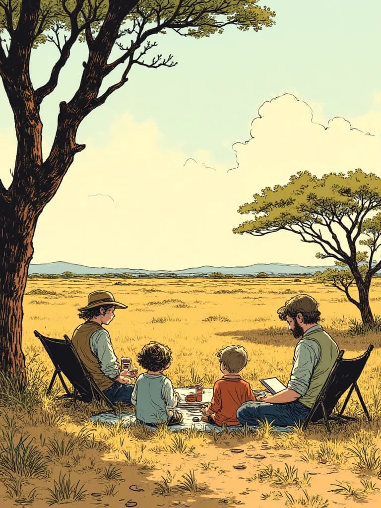 Thumbnail of Botswana camping trip with rich family 