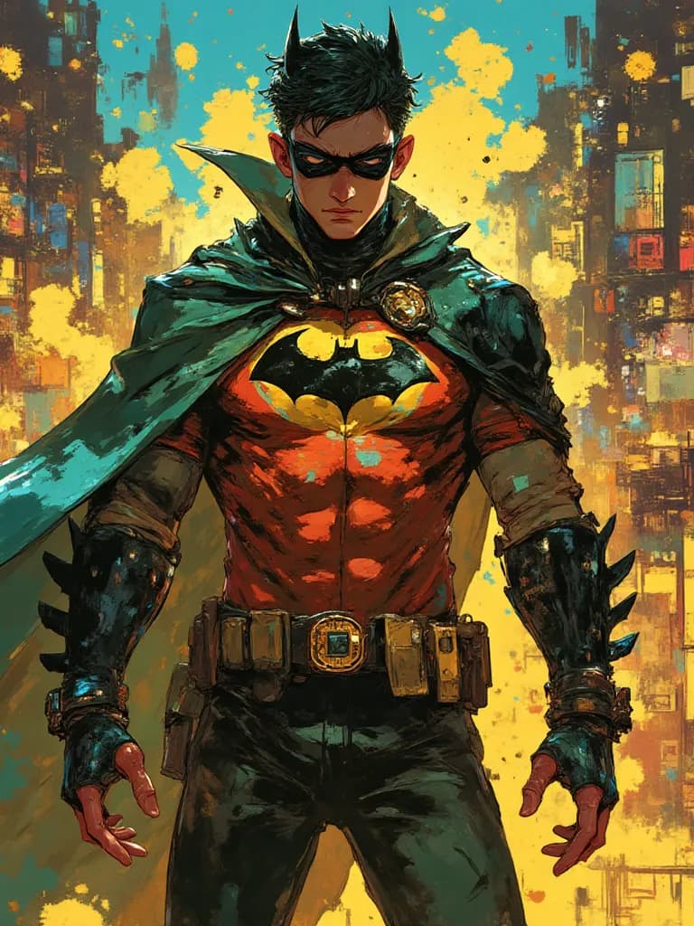 Thumbnail of Damian, aka Robin, son of the Batman