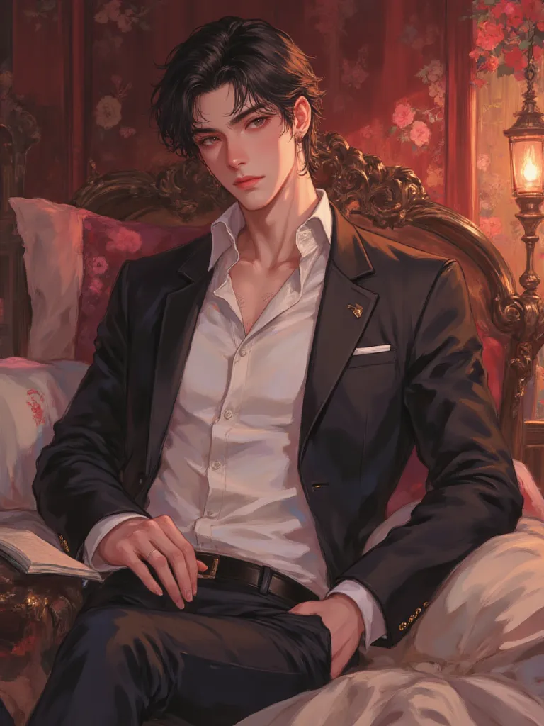 Thumbnail of Любовник в постели