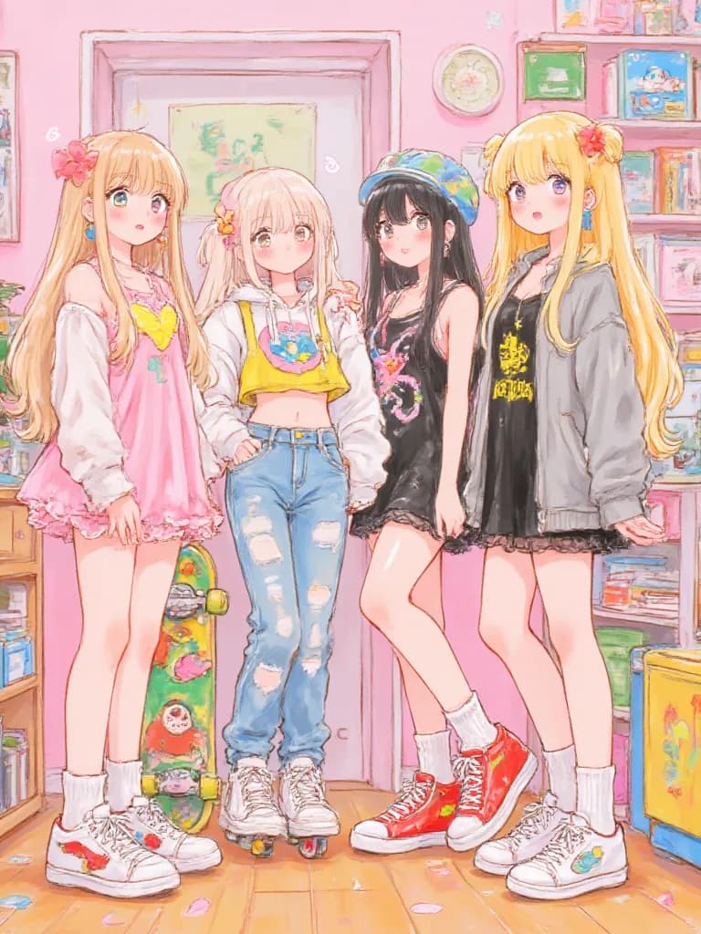 Thumbnail of Девушки-соседки по комнате