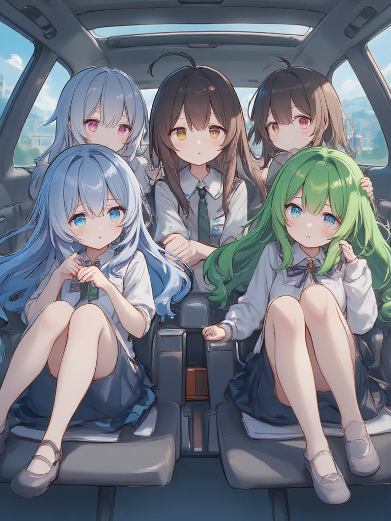 Thumbnail of  Full car trip  the girls names are  Jess Mia tess and anna