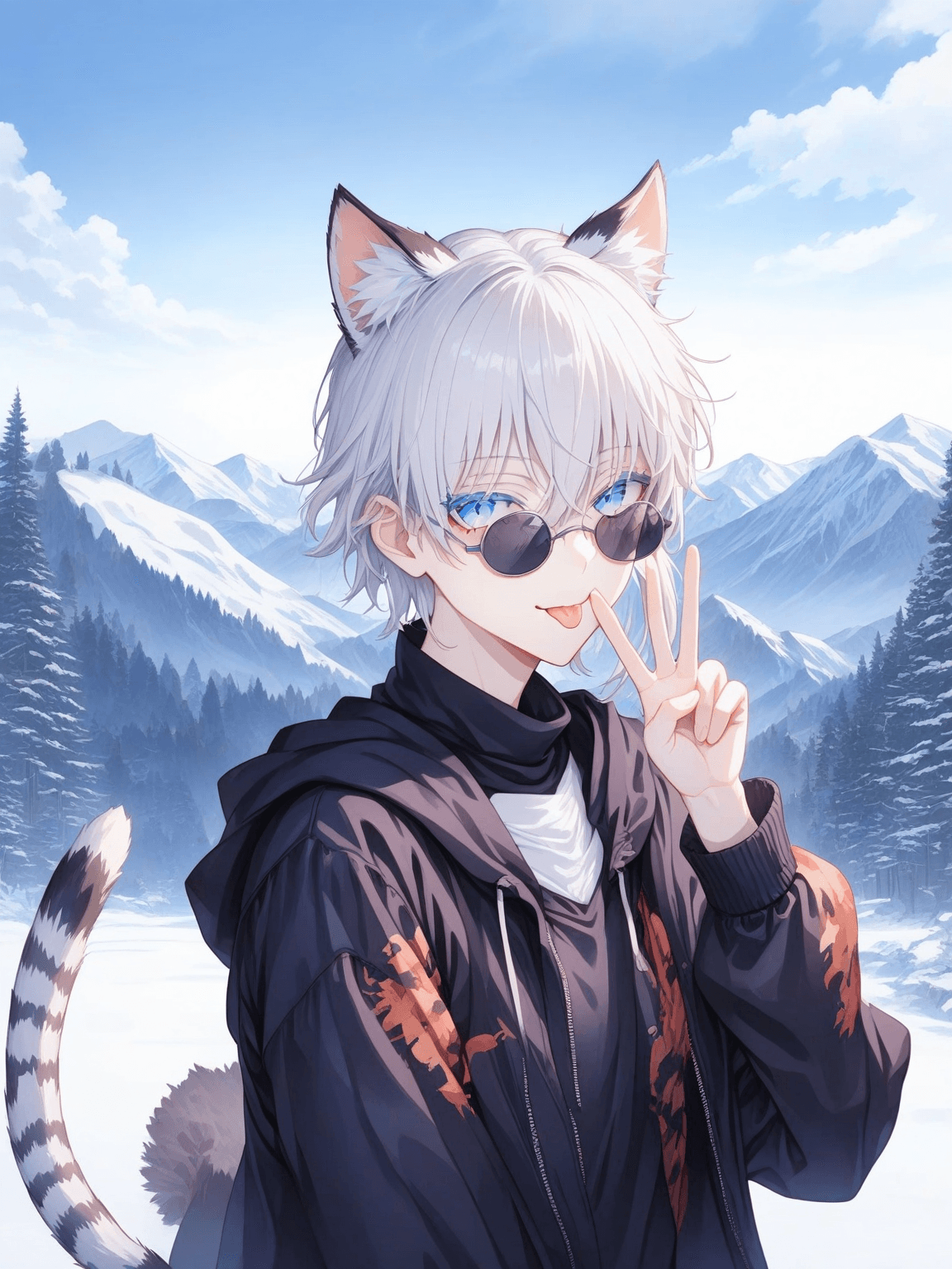 Thumbnail of Snow Leopard Satoru Gojo