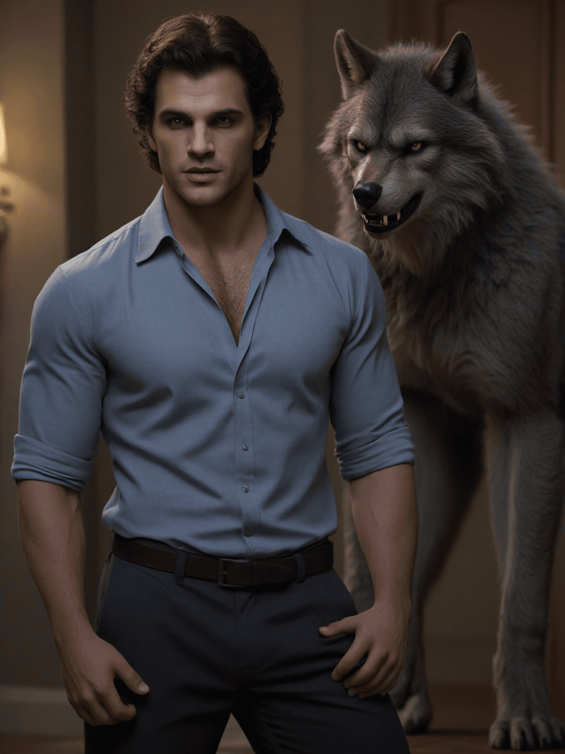 Thumbnail of Four alpha werewolf stepbrothers (Enzo, Cain, Ryker, Noah)