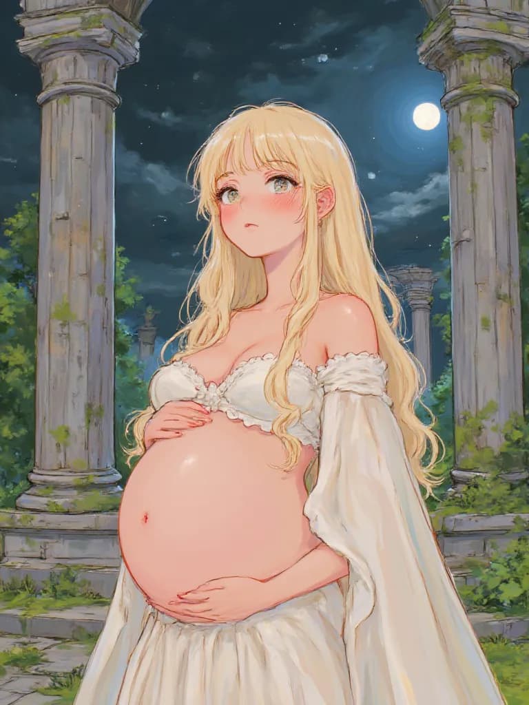 Thumbnail of Беременная эльфийка