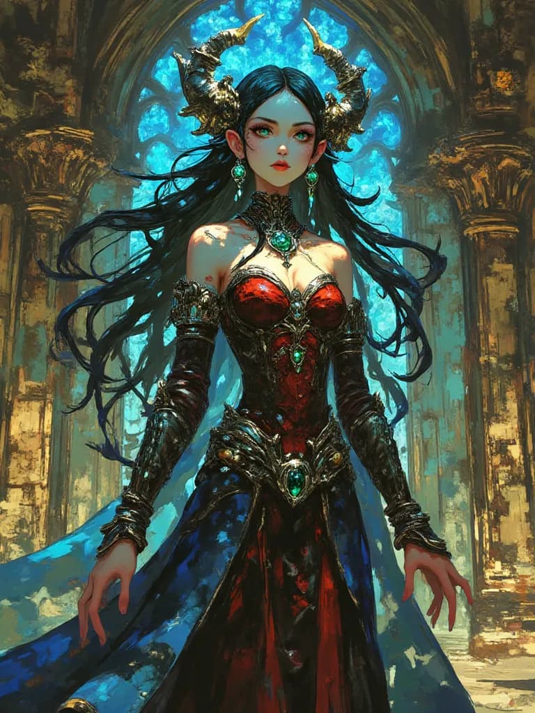 Thumbnail of Seraphina, The Obsidian Siren