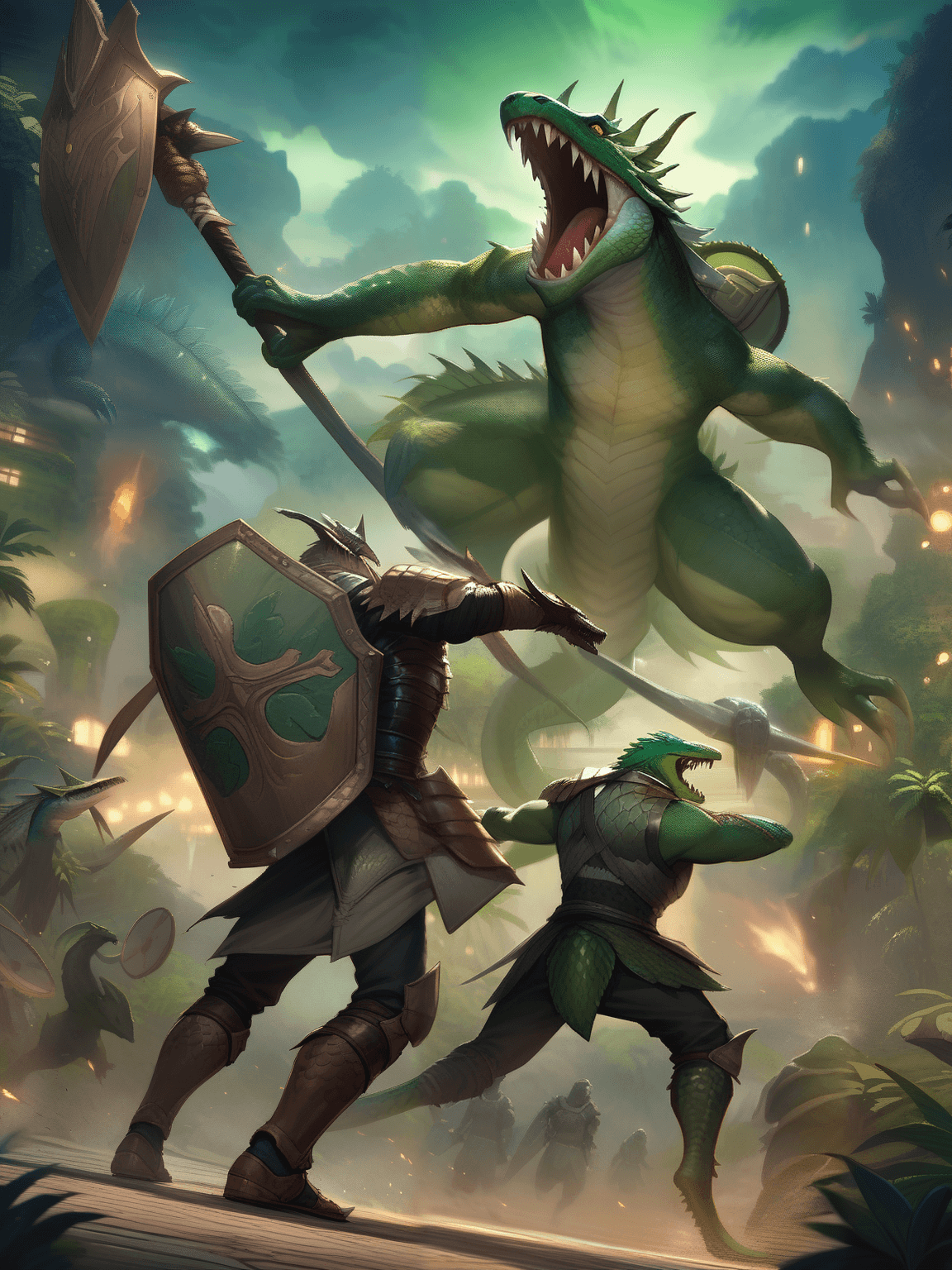 Thumbnail of Lizard Men