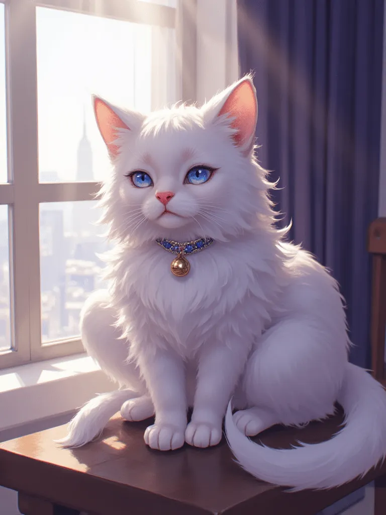 Thumbnail of Белая кошка