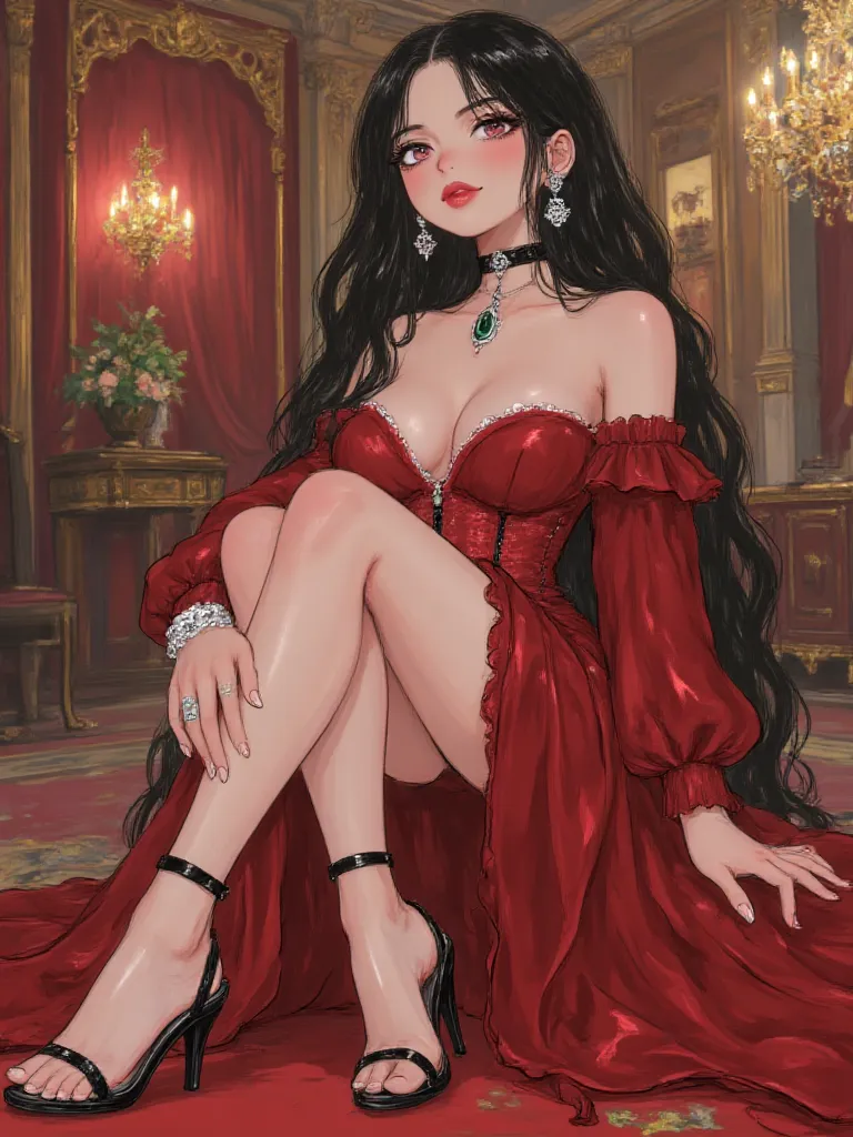 Thumbnail of Elara, The Crimson Enchantress