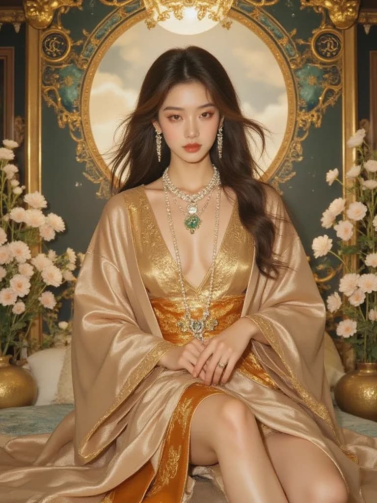 Thumbnail of Divine Willow (and the Harem: Qing Yi, Yue Shan, Yun Xi)
