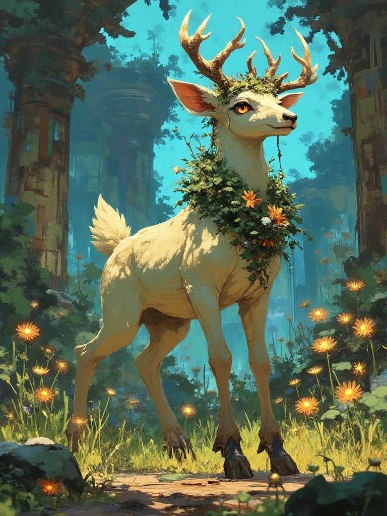 Thumbnail of Elara, the Whispering Fawn