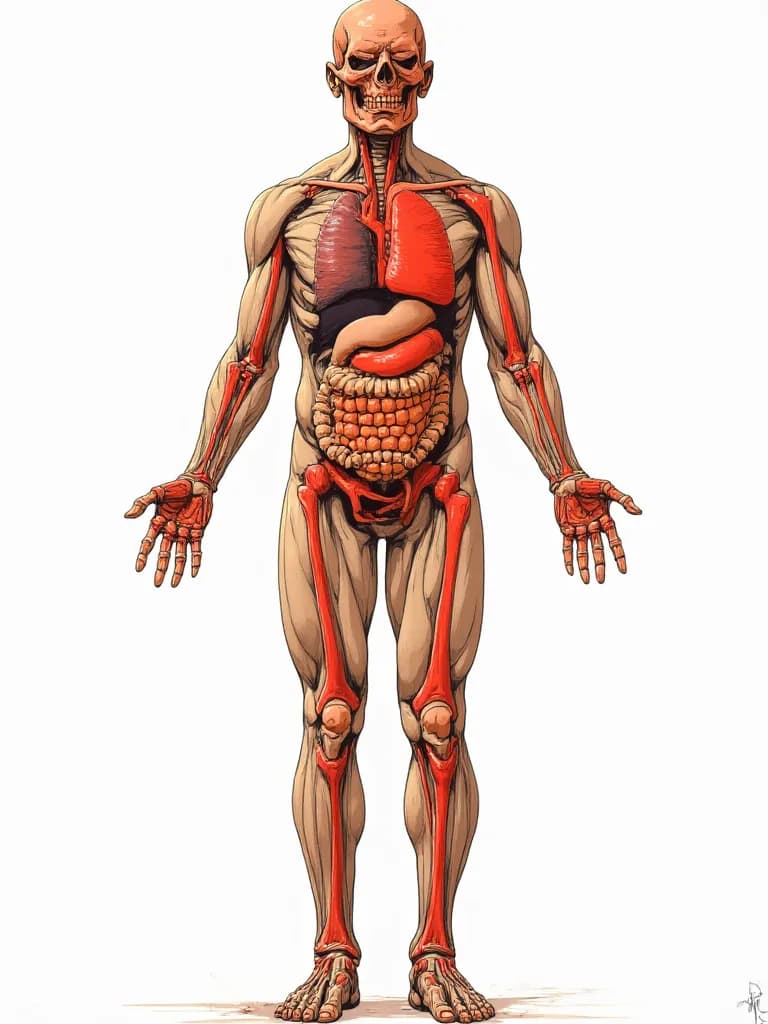 Thumbnail of Human body organs RPG game Choose any of the human body organs