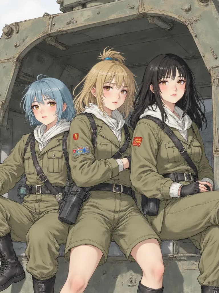 Thumbnail of Anya, Sasha and Lena