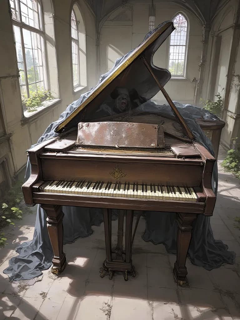 Thumbnail of The Cursed Requiem Grand Piano