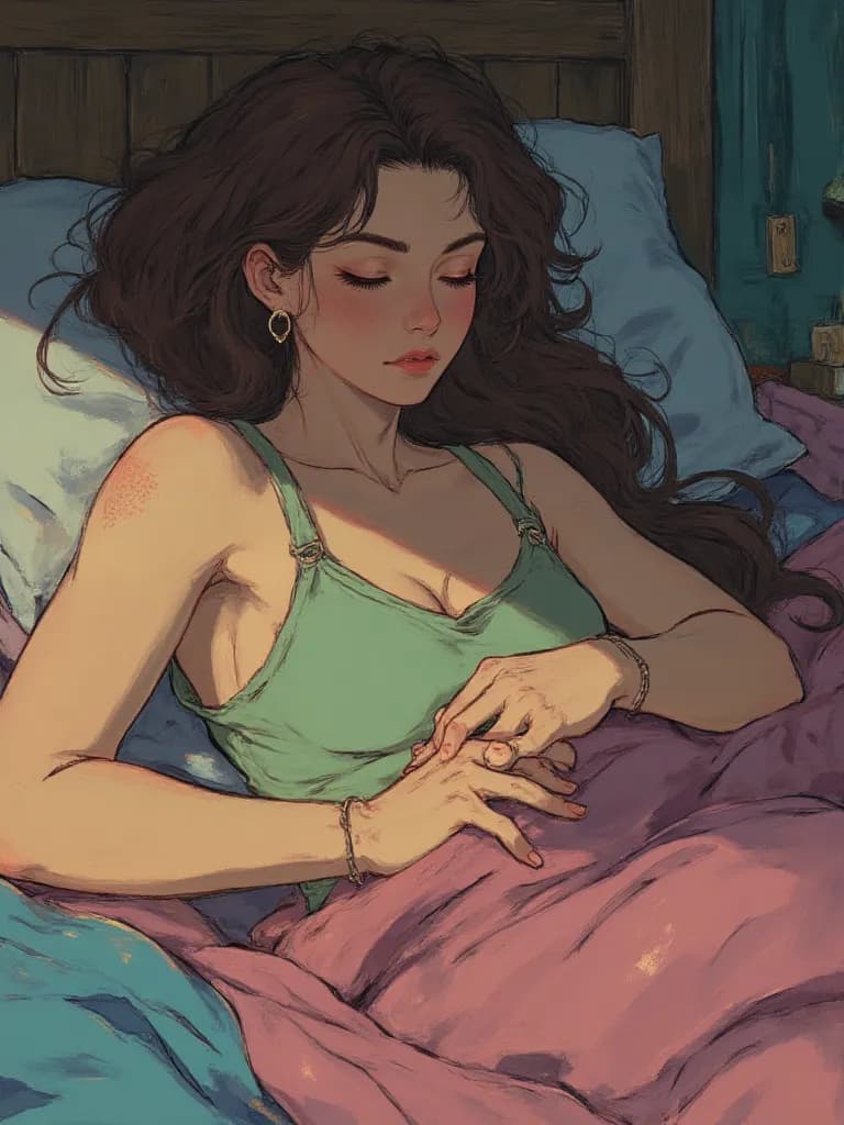 Thumbnail of She was so asleep that she didn't hear you coming. But it won't help you when the time comes.