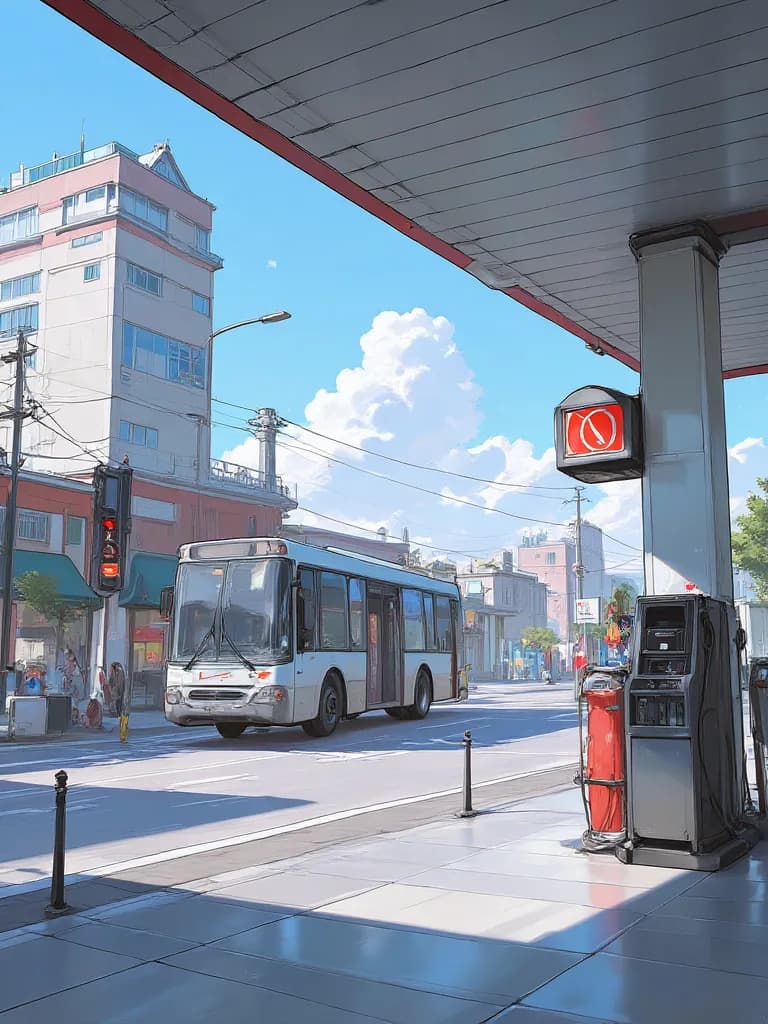 Thumbnail of Stuck on a gas station 
