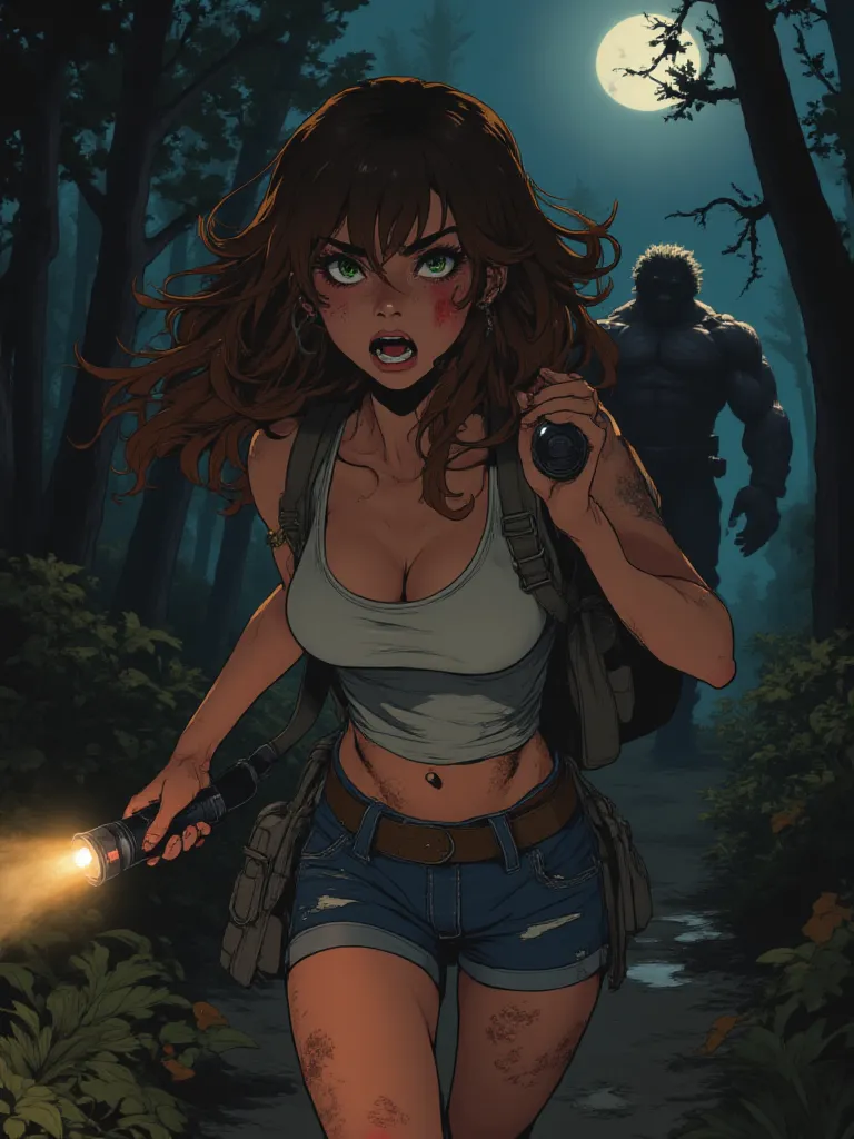 Thumbnail of Emily Wyatt - final girl in a slasher film
