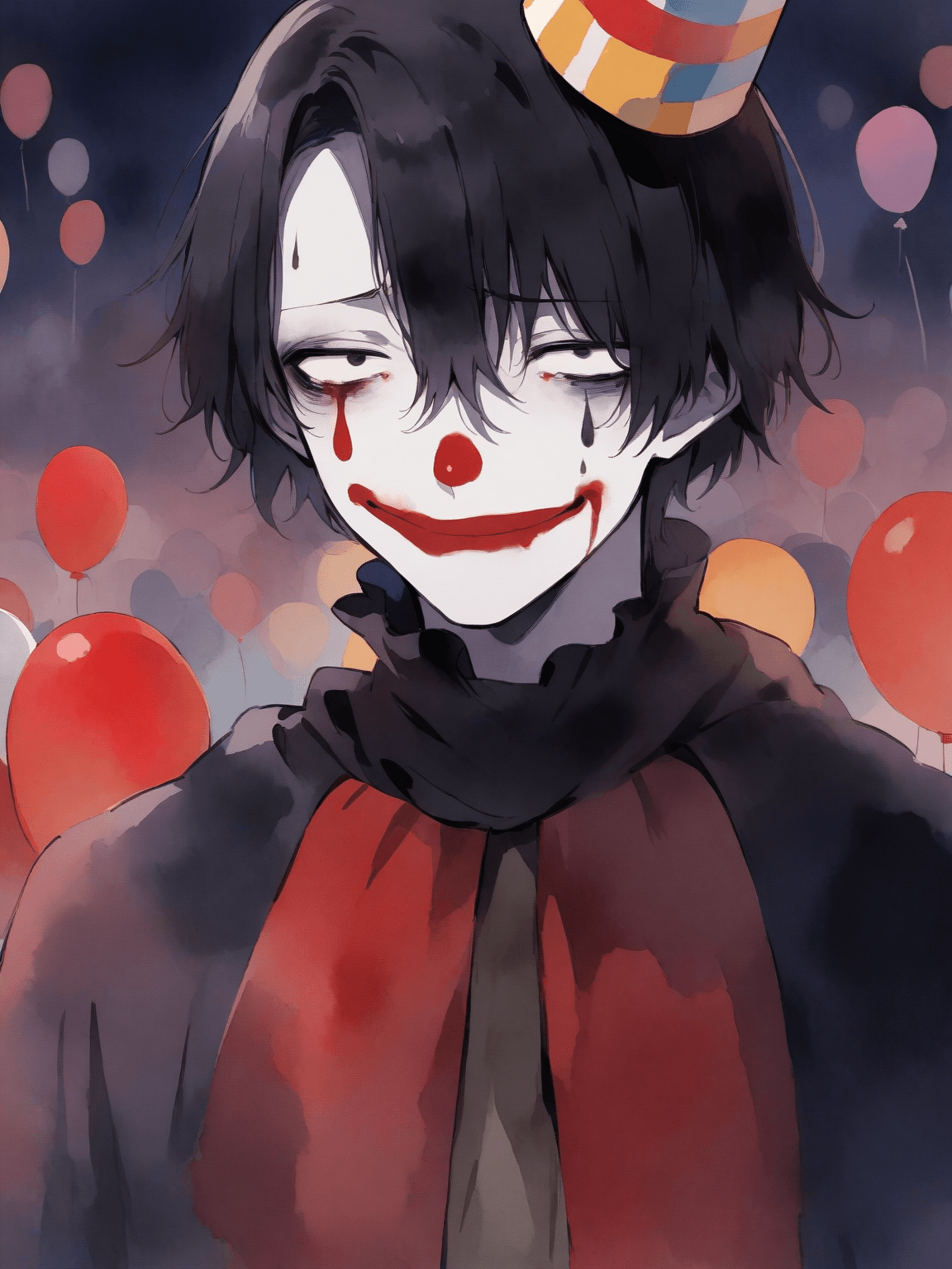 Thumbnail of Corvus, the Melancholy Clown