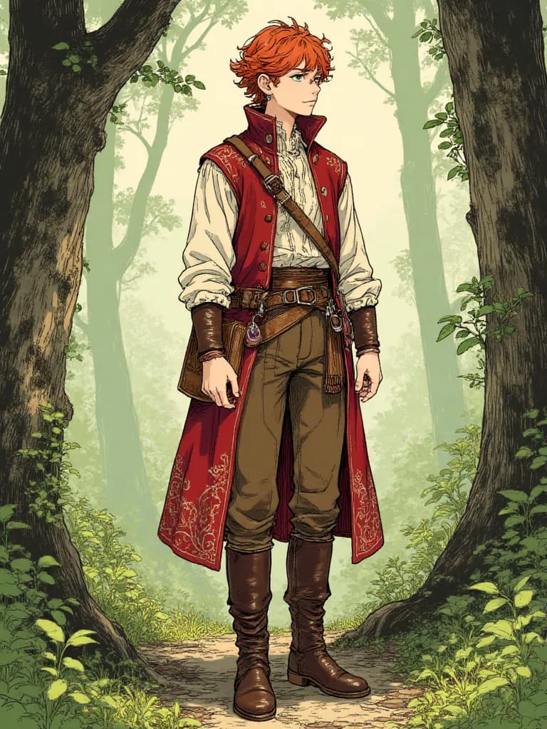 Thumbnail of Kaelen, the Crimson Bard