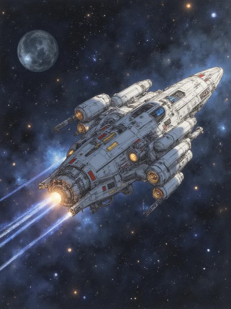 Thumbnail of Космический корабль после завтрашнего

дня
