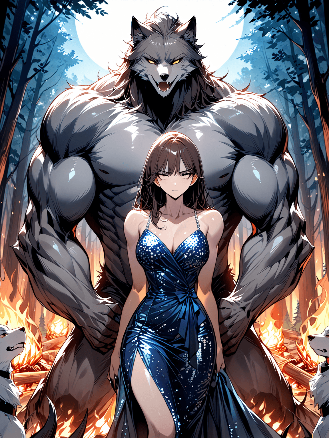 Thumbnail of Jana 21 & Tall Werewolf