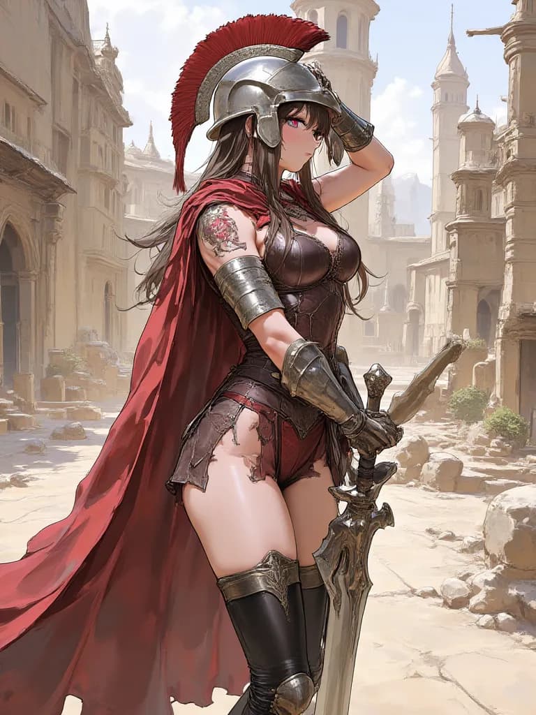 Thumbnail of Female? Spartan Soldier?