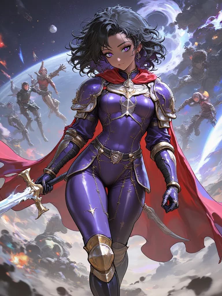 Thumbnail of Queen Zayna, The Ebony Saiyan Matriarch