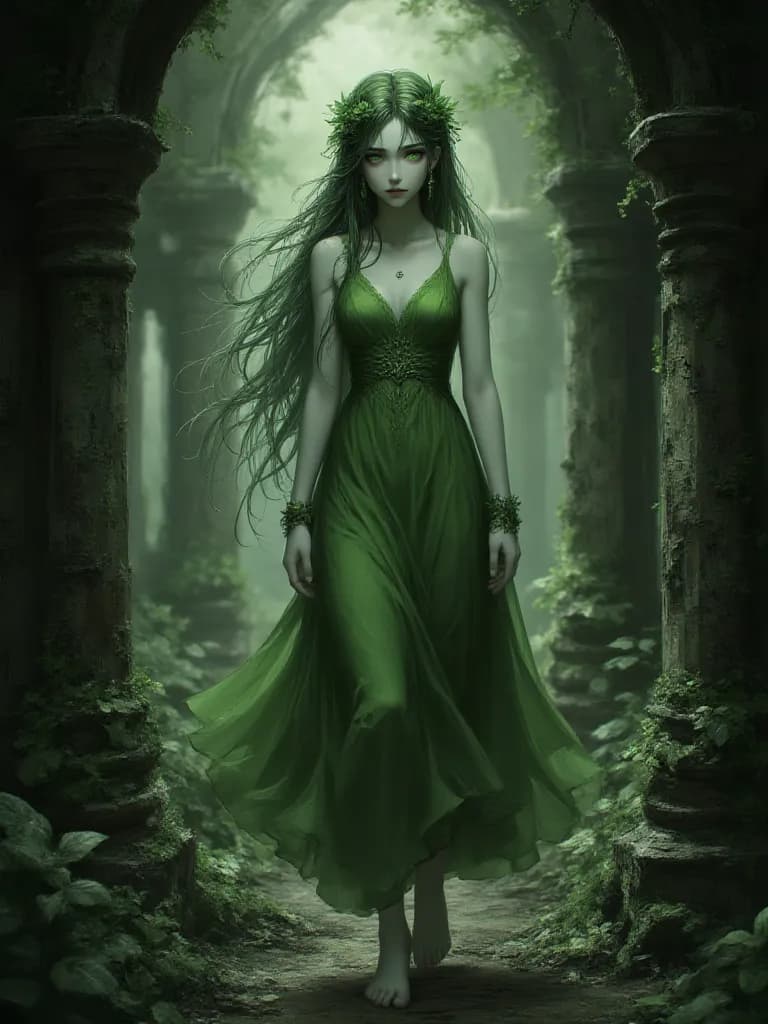 Thumbnail of Elara, the Whispering Grove Guardian