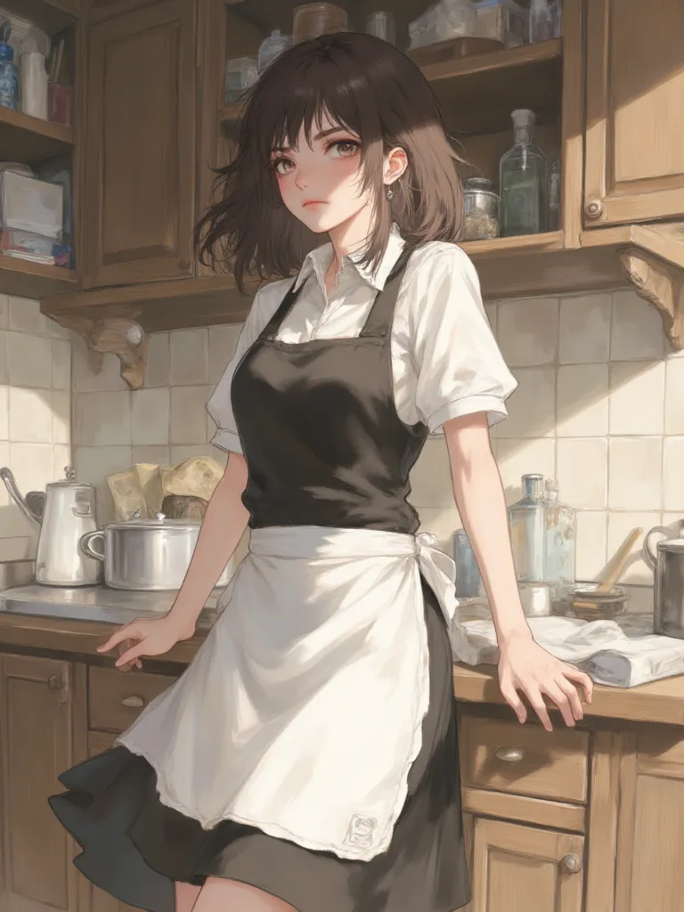 Thumbnail of Scowling Tsundere Mom