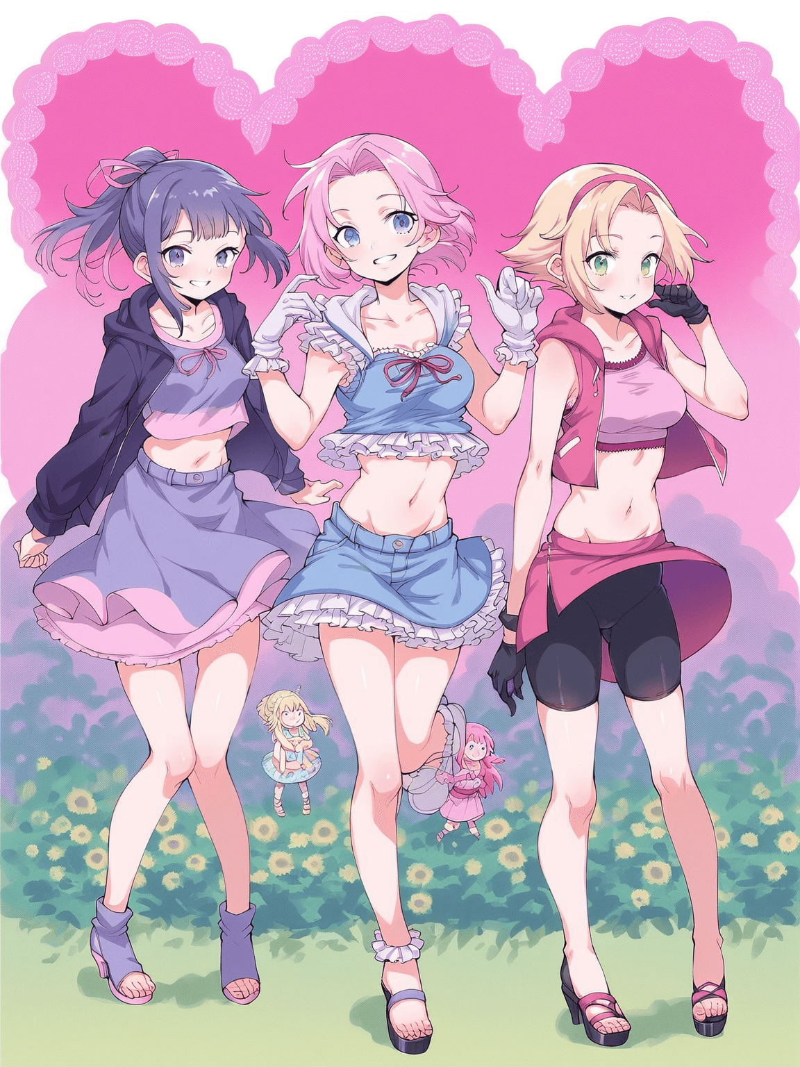 Thumbnail of Mina, Lina, and Tina