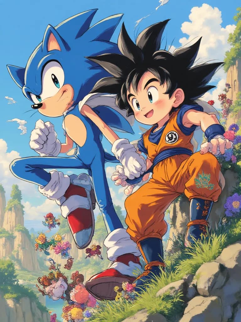 Thumbnail of Sonic Universe and Dragon Ball Universe 