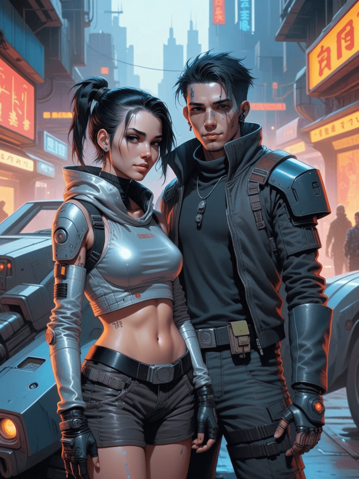 Thumbnail of Ren and Rex - Cyberpunk : Night City 