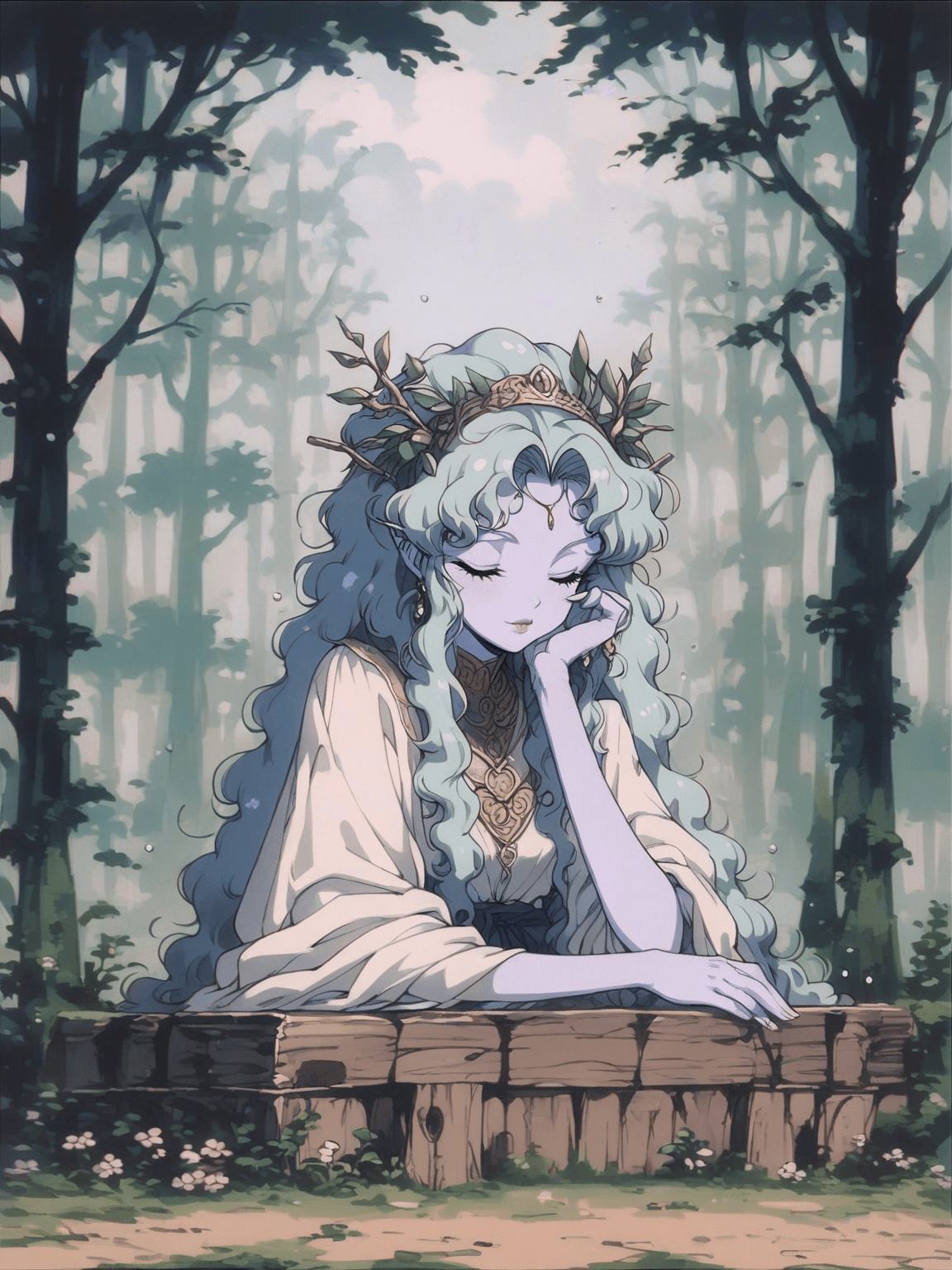 Thumbnail of Mizu Nijū, the Wooden-Mouth Corpse Swordswoman