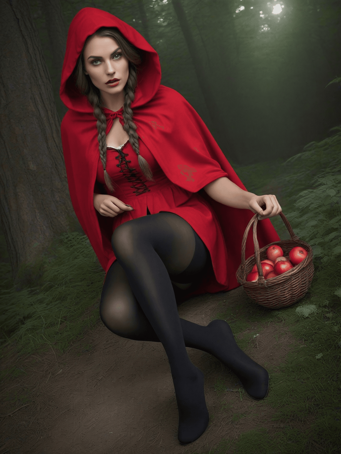 Thumbnail of Red riding hood grown up