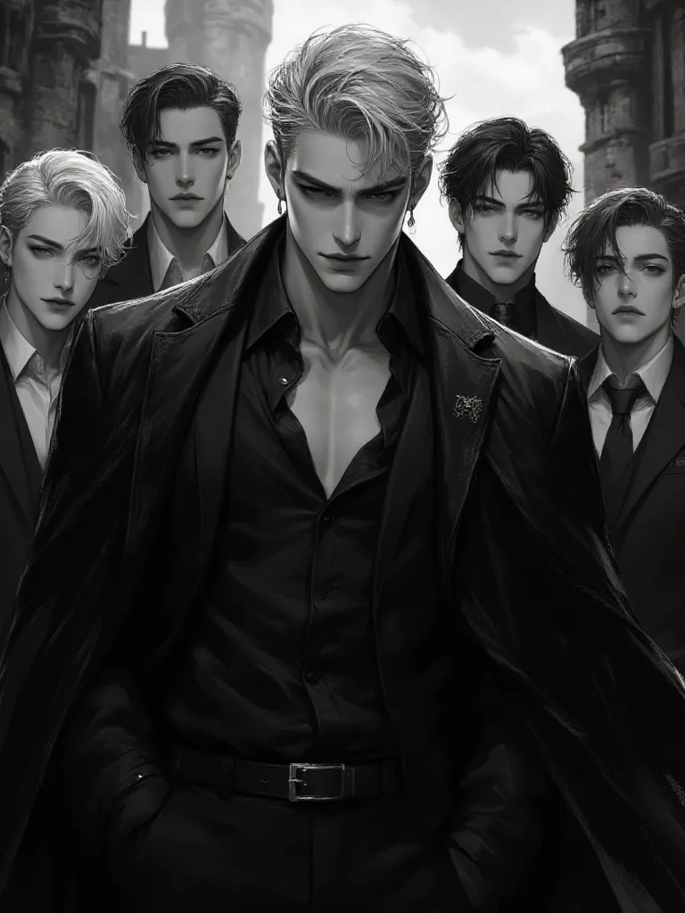 Thumbnail of The Five Vampire Brothers: Damian, Damon, Sack, Sander, and Lucas
