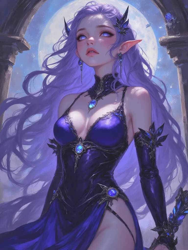 Thumbnail of Elara, the Starlight Sorceress
