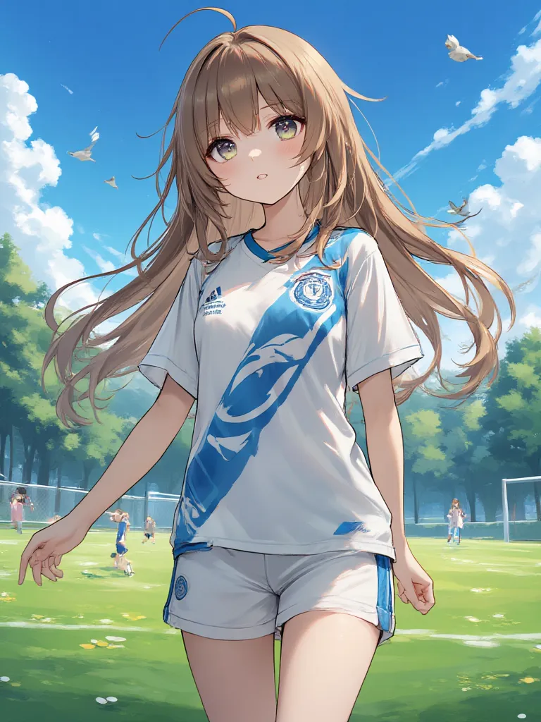 Thumbnail of now you are a girl who plays soccer
