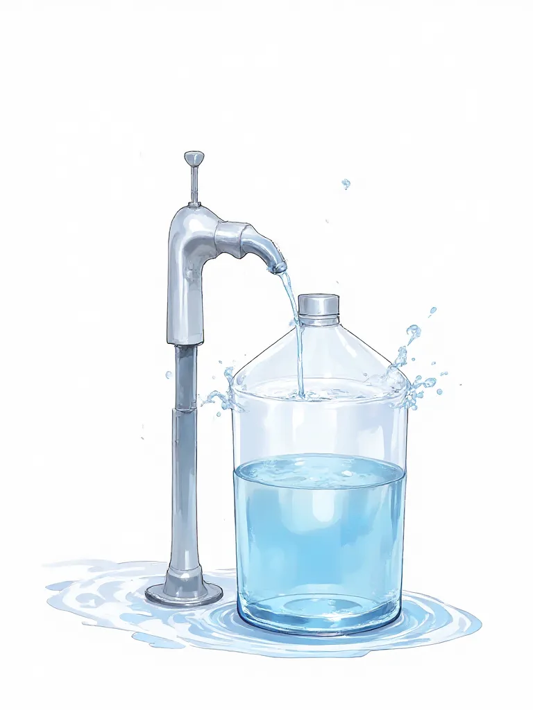 Thumbnail of Глуп, о галон воды