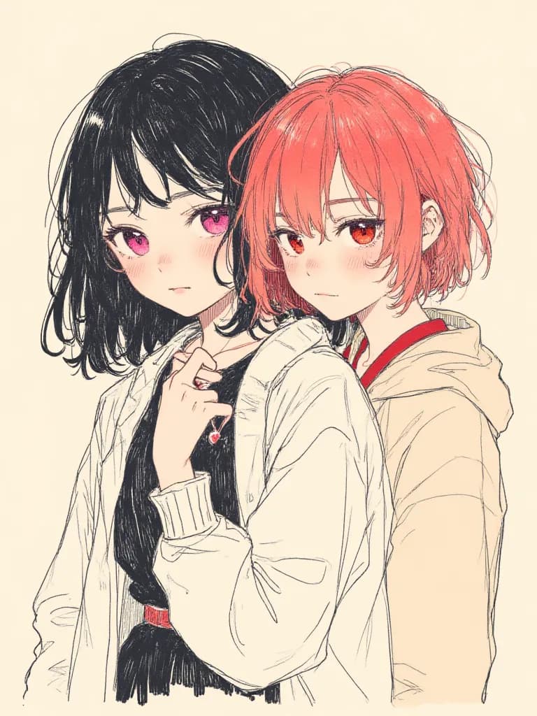 Thumbnail of Two yandere girls